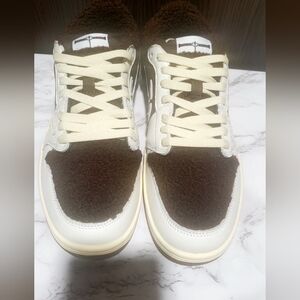 Travis Scott x Labubu Shoes by Cold Sins: Limited Edition Sneakers SZ.9